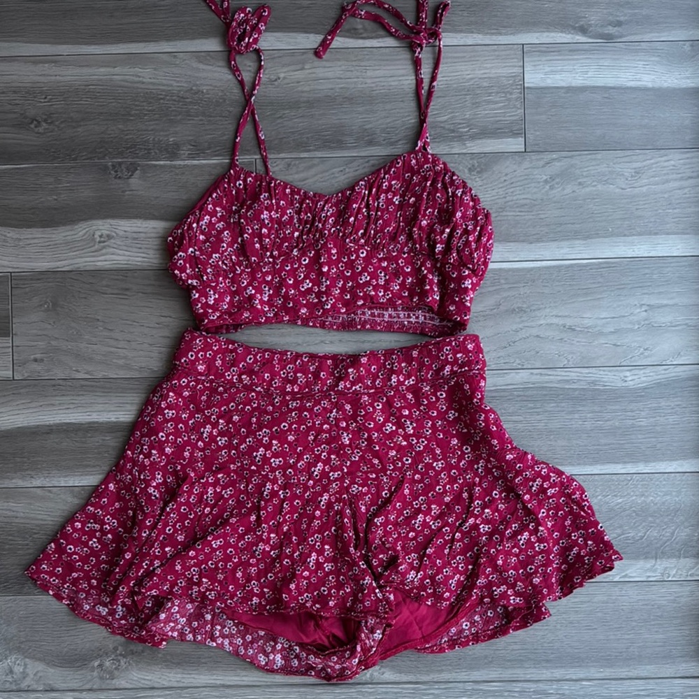 Princess Polly Pink Floral Set